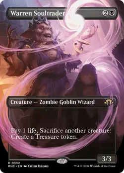 Warren Soultrader Borderless Modern Horizons 3 NM MTG - Image 1
