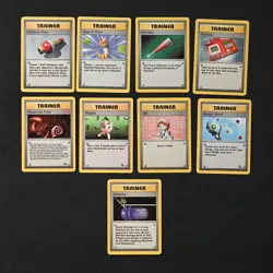 1999 Pokemon Trainer Cards lot of 21 (no dupes) LP/MP - Image 3