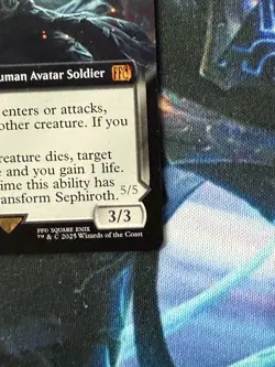 Sephiroth Fabled Soldier (Extended Art) NM MTG - Image 4