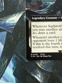 Sephiroth Fabled Soldier (Extended Art) NM MTG - Image 5
