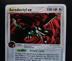 2003 Pokemon Aerodactyl Ex-#94/100-EX Sandstorm-Ultra Rare Holo-M/NM-Grade Ready - Image 2