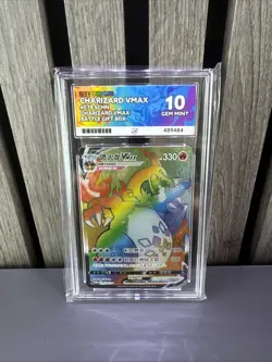 Charizard Vmax 079/S-p Promo CHINESE Rainbow Rare Ace 10 pokemon - Image 1
