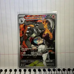 The Pokemon Company Sv10 TEAM ROCKET'S HOUNDOOM 191/182 IR HOLO 130 HP ENG - Image 1