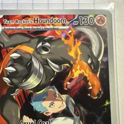 The Pokemon Company Sv10 TEAM ROCKET'S HOUNDOOM 191/182 IR HOLO 130 HP ENG - Image 3