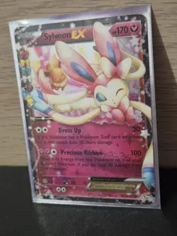Pokemon TCG Sylveon EX RC21/RC32 Generations Radiant Collection Holo 170HP Hp - Image 2