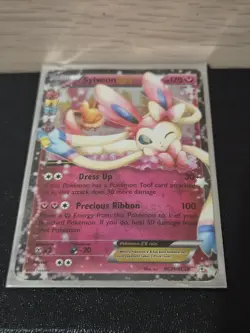 Pokemon TCG Sylveon EX RC21/RC32 Generations Radiant Collection Holo 170HP Hp - Image 3