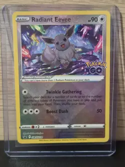 Pokemon Radiant Eevee SWSH230 Black Star Promo NM - Image 1