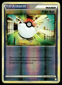 Poke Ball 95/123 HeartGold & SoulSilver Reverse Holo Uncommon Pokemon - Image 1