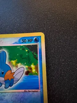 Pokemon TCG Mudkip Reverse Holo 60/109 E-Reader Ruby & Saph *MODERATELY PLAYED* - Image 3