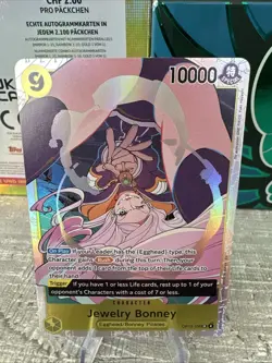 One Piece Carrying on His Will Jewelry Bonney OP13-108 Super Rare NM Englisch - Image 1