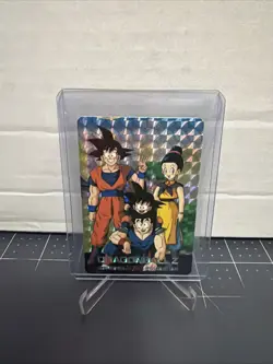 Dragon Ball Z 233 Prism Foil Hero Collection Series 2 Artbox Card Goku Gohan (C) - Image 1