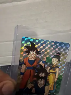 Dragon Ball Z 233 Prism Foil Hero Collection Series 2 Artbox Card Goku Gohan (C) - Image 2