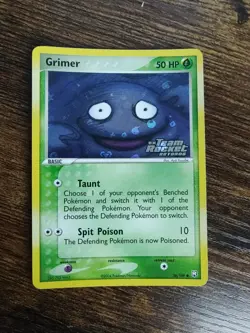 Pokemon Grimer 56/109 EX Team Rocket Returns Reverse Holo Stamped - Image 2