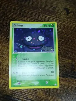 Pokemon Grimer 56/109 EX Team Rocket Returns Reverse Holo Stamped - Image 3