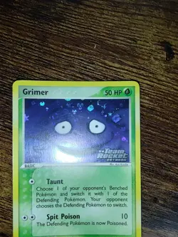 Pokemon Grimer 56/109 EX Team Rocket Returns Reverse Holo Stamped - Image 4