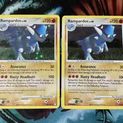 2007 Pokemon Diamond & Pearl -Mysterious Treasures Rampardos Holox2 - Image 1