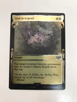 Lost to Legend Foil Showcase Scroll MTG Magic Gathering Card NM Near Mint LTR - Image 1