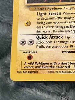 Electabuzz #2 - Warner Bros Movie Black Star Promo Pokemon TCG NM - Image 5