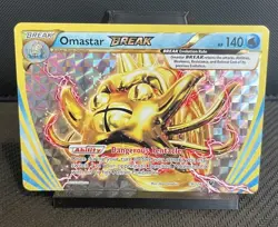 Omastar BREAK 19/124 - Ultra Rare XY Fates Collide Pokemon Card - NM - Image 1