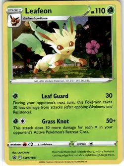 Leafeon - Promo SWSH: Sword & Shield Promo Cards SWSH191 LP Grass Atsushi Furusa - Image 1