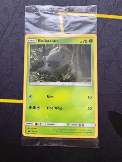 Bulbasaur SM198 Cosmos Holo Promo SM Black Star Promo Pokemon Mint Sealed - Image 1