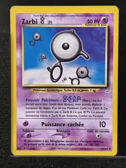 Carte Pokemon Zarbi B 39/64 Edition 2 Ed 2 Neo Revelation Wizards FR 1 - Image 2