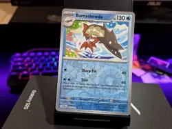 BARRASKEWDA UNCOMMON REVERSE HOLO 063/182 DESTINED RIVALS POKEMON NM - Image 1