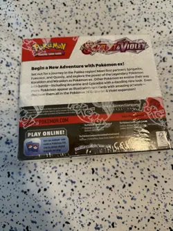 Pokemon Scarlet & Violet Base Set Booster Box Factory Sealed - Image 3