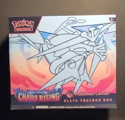 Pokemon TCG Mega Evolution Chaos Rising Pokemon Center ETB.* SMALL TEAR IN SEAL* - Image 1