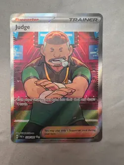 Pokemon - Judge 228/091 - Ultra Rare - Paldean Fates - Near Mint - Image 1