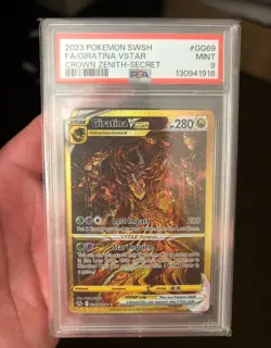 2023 Pokemon SWSH Crown Zenith #GG69 FA/Giratina VSTAR PSA 9 MINT - Image 1