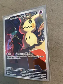 Pokemon Team Rocket's Mimikyu 238/217 ASC IR NM - Image 3