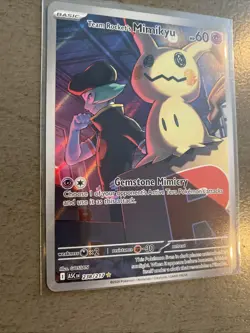 Pokemon Team Rocket's Mimikyu 238/217 ASC IR NM - Image 4