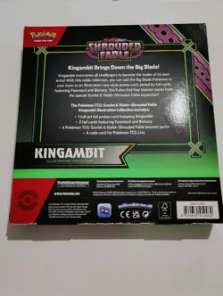 Pokemon Shrouded Fable Special Collection KINGAMBIT Sealed Box - Image 2