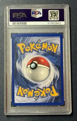 1999 Pokemon Base Set Shadowless Mewtwo Holo Rare 10/102 PSA 6 EX-MT - Image 2