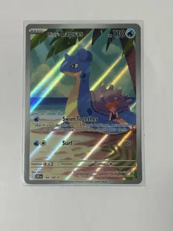 Pokemon TCG Destined Rivals Misty's Lapras Illustration Rare 194/182 - Image 2