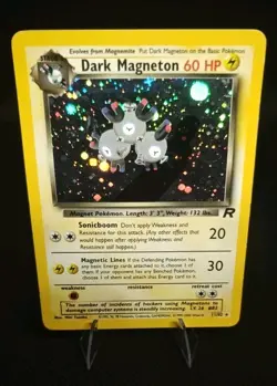 Dark Magneton Holo 11/82 – MP – Team Rocket WOTC Pokemon Card - Image 4