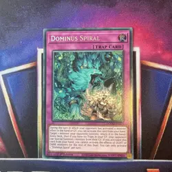 DOOD-EN079 Dominus Spiral : Secret Rare 1st Edition Mint YuGiOh Card - Image 1
