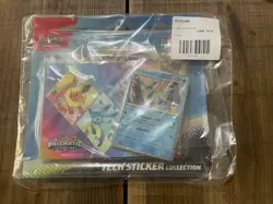 POKEMON PRISMATIC EVOLUTIONS TECH STICKER COLLECTION GLACEON - NEW & SEALED - Image 1
