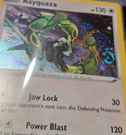 DOUBLE SWIRL Pokemon TCG SWSH Promo Rayquaza SWSH029 Holo 130 HP Eng - Image 2
