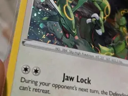 DOUBLE SWIRL Pokemon TCG SWSH Promo Rayquaza SWSH029 Holo 130 HP Eng - Image 4