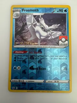Frosmoth - 64/202 - 1st Place League Challenge Reverse Holo Promo - Pokemon TCG - Image 1