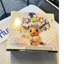 Pokemon S&V Prismatic Evolutions Elite Trainer Box FACTORY SEALED ETB - Image 1