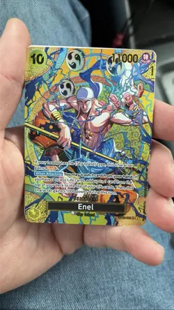 Enel SP EB02-052 SR from OP15 One Piece TCG - Image 3