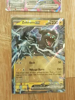 Pokemon TCG Black Bolt White Flare Ex Bundle 8 x Holo Cards Near Mint - Image 3