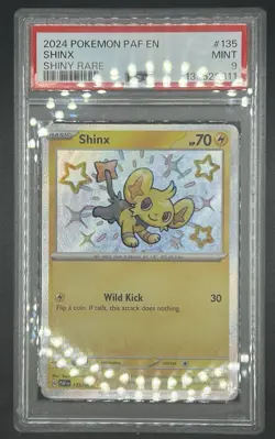 PSA 9 Shinx 135/091 | Shiny Rare Paldean Fates Pokemon Card | MINT | Pop. 97 - Image 3