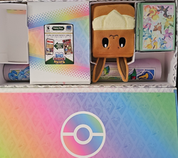 *NO PACKS OR PROMO CARD* Eevee Collection Box with Plush & Accessories - Image 1