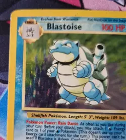 Blastoise 2/102 Holo Rare Base Set Pokemon Card LP Pokemon TCG - Image 3