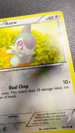 Axew [HP] - Pokemon TCG Noble Victories 86/101 [Common] - Image 3