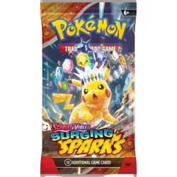 Pokemon TCG: Surging Sparks Booster Pack - Opened Live on Stream (English) - Image 1